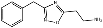 [2-(3-苄基-1,2,4-恶二唑-5-基)乙基]胺盐酸盐 结构式