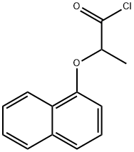 2-(1-萘氧基)丙醇基氯化物 结构式