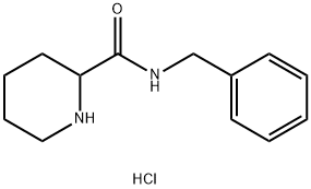 N-Benzyl-2-piperidinecarboxamide hydrochloride 结构式