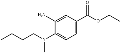 Ethyl 3-amino-4-[butyl(methyl)amino]benzoate 结构式
