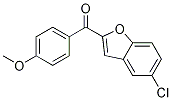 (5-Chloro-1-benzofuran-2-yl)(4-methoxyphenyl)-methanone 结构式