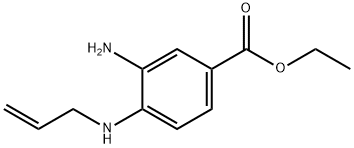 Ethyl 4-(allylamino)-3-aminobenzoate 结构式