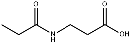 N-Propionyl-beta-alanine 结构式