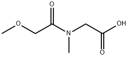 2-(2-甲氧基-N-甲基乙酰氨基)乙酸 结构式