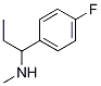 1-(4-氟苯基)-N-甲基丙-1-胺 结构式