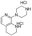 8-(Piperazin-1-yl)-1,2,3,4-tetrahydro-1,7-naphthyridine dihydrochloride 结构式