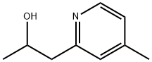 1-(4-甲基吡啶-2-基)丙-2-醇 结构式