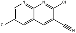 2,6-Dichloro-1,8-naphthyridine-3-carbonitrile