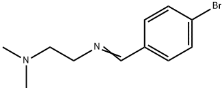 N'-[1-(4-Bromo-phenyl)-meth-(E)-ylidene]-N,N-dimethyl-ethane-1,2-diamine 结构式