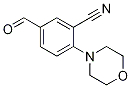 5-Formyl-2-(morpholin-4-yl)benzonitrile 结构式