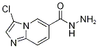 3-Chloroimidazo[1,2-a]pyridine-6-carboxylic acid hydrazide 结构式