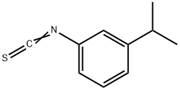 3-异丙基苯基异硫氰酸酯 结构式