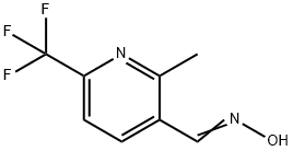 (E)-2-甲基-6-(三氟甲基)烟醛肟 结构式