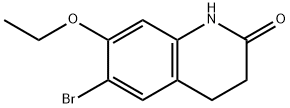 6-Bromo-7-ethoxy-1,2,3,4-tetrahydroquinolin-2-one 结构式