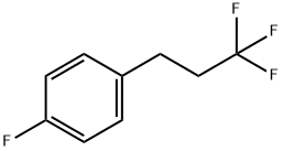 1-FLUORO-4-(3,3,3-TRIFLUOROPROPYL)BENZENE 结构式
