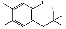 1,2,4-Trifluoro-5-(2,2,2-trifluoroethyl)-benzene 结构式