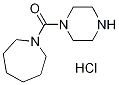 Azepan-1-yl-piperazin-1-yl-methanone hydrochloride 结构式