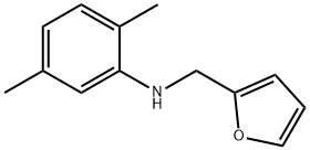 N-(呋喃-2-基甲基)-2,5-二甲基苯胺 结构式