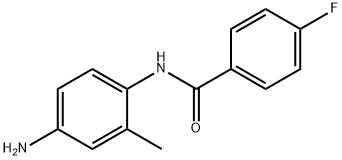 N-(4-Amino-2-methylphenyl)-4-fluorobenzamide 结构式