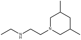 N-[2-(3,5-Dimethylpiperidin-1-yl)ethyl]-N-ethylamine 结构式