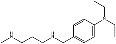 N1-[4-(Diethylamino)benzyl]-N3-methyl-1,3-propanediamine 结构式