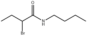 2-溴-正丁基丁酰胺 结构式