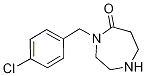 4-(4-Chlorobenzyl)-1,4-diazepan-5-one 结构式