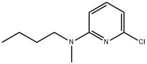 N-Butyl-6-chloro-N-methyl-2-pyridinamine 结构式