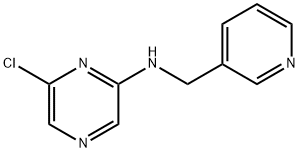 6-Chloro-N-(3-pyridinylmethyl)-2-pyrazinamine 结构式
