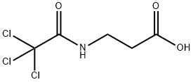 N-(2,2,2-Trichloroacetyl)-beta-alanine 结构式