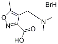 4-Dimethylaminomethyl-5-methyl-isoxazole-3-carboxylic acid hydrobromide 结构式