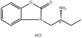 3-((R)-2-Amino-butyl)-3H-benzooxazol-2-onehydrochloride 结构式