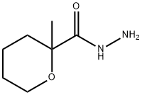 2-甲基四氢-2H-吡喃-2-卡巴肼 结构式