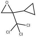 2-环丙基-2-(三氯甲基)环氧乙烷 结构式