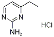 4-Ethylpyrimidin-2-amine hydrochloride 结构式