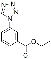 3-(1H-四唑-1-基)苯甲酸乙酯 结构式