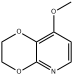 8-甲氧基-2,3-二氢-[1,4]二噁英[2,3-B]吡啶 结构式