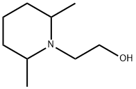 2-(2,6-二甲基哌啶-1-基)乙醇 结构式