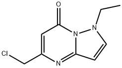 5-(氯甲基)-1-乙基吡唑并[1,5-A]嘧啶-7(1H)-酮 结构式