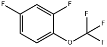 2,4-二氟(三氟甲氧基)苯 结构式