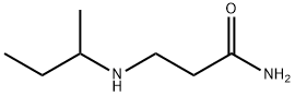 3-(SEC-BUTYLAMINO)PROPANAMIDE 结构式