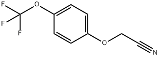 2-[4-(trifluoromethoxy)phenoxy]acetonitrile 结构式