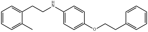 N-(2-Methylphenethyl)-4-(phenethyloxy)aniline 结构式