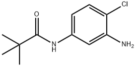 N-(3-Amino-4-chlorophenyl)-2,2-dimethylpropanamide 结构式