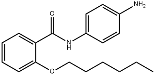 N-(4-Aminophenyl)-2-(hexyloxy)benzamide 结构式