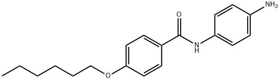 N-(4-Aminophenyl)-4-(hexyloxy)benzamide 结构式