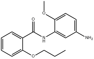 N-(5-Amino-2-methoxyphenyl)-2-propoxybenzamide 结构式