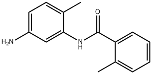 N-(5-Amino-2-methylphenyl)-2-methylbenzamide 结构式