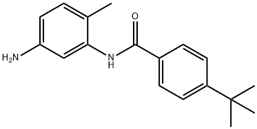 N-(5-Amino-2-methylphenyl)-4-(tert-butyl)benzamide 结构式