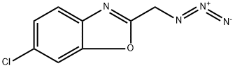 2-(azidomethyl)-6-chloro-1,3-benzoxazole 结构式